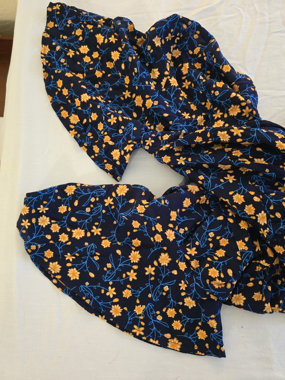 Plus Size 1X Navy Floral V-Neck Maxi Dress Rusttydustty Modern Bohemia Crush NWT - Picture 8 of 13